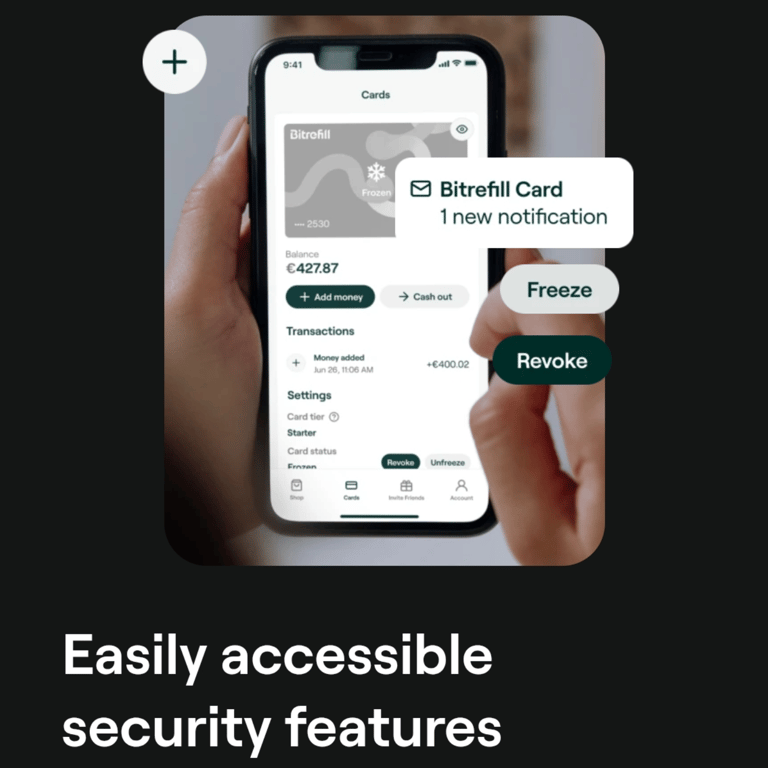 Crypto and Bitcoin Visa Debit Card