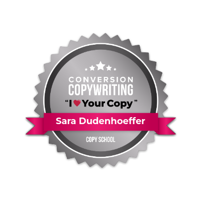 Conversion Copywriting: I Love Your Copy