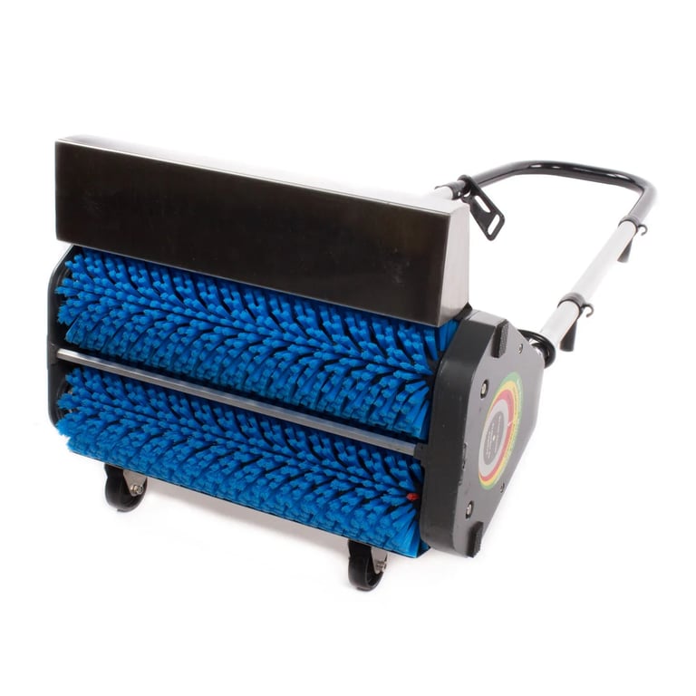 Counter Rotating Brush (CRB) machine - brush view