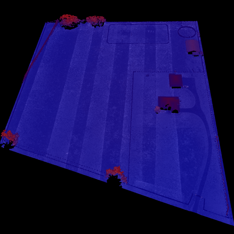 LiDAR point cloud