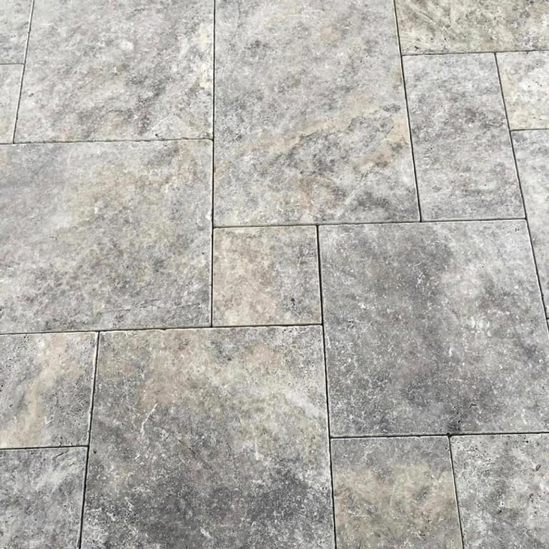 Grey Travertine Tiles