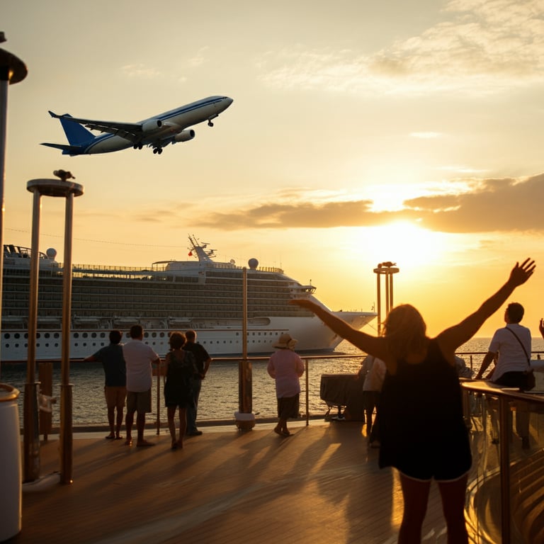 Boarding cruise ship – travel advocate planning your cruise
