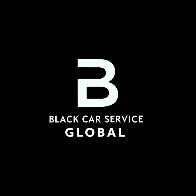 logo black car service global 