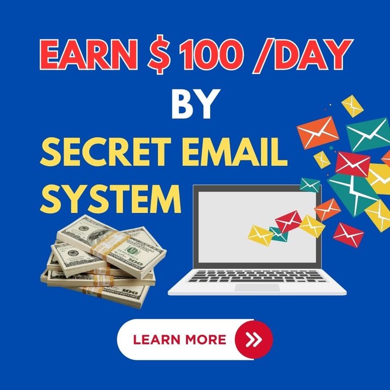 a laptop and money