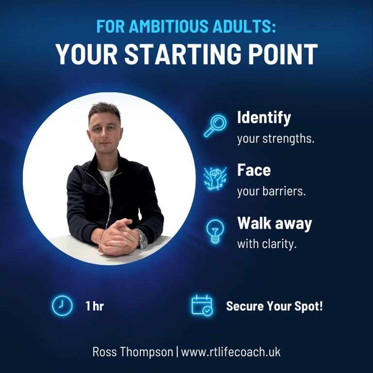 Mindset coaching session delivered live by Ross Thompson.