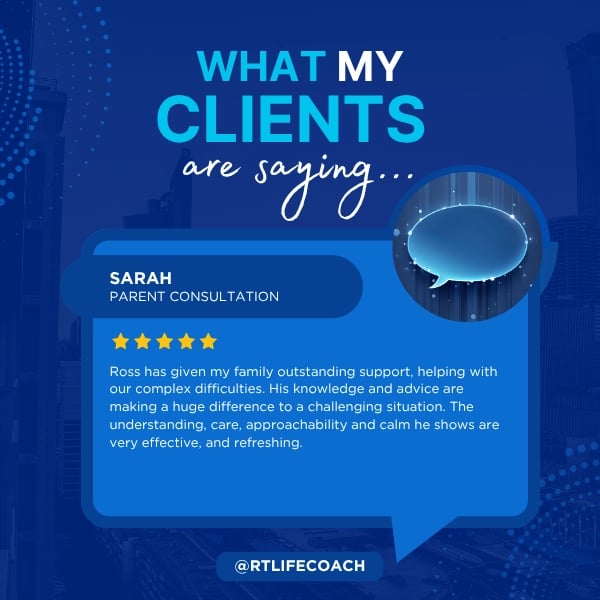 Parent review describes Ross giving her family outstanding support around complex circumstances.