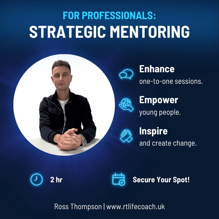 Strategic mentoring training for professionals delivered by Ross Thompson.