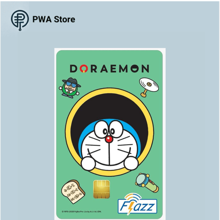 Kartu Flazz BCA edisi Doraemon