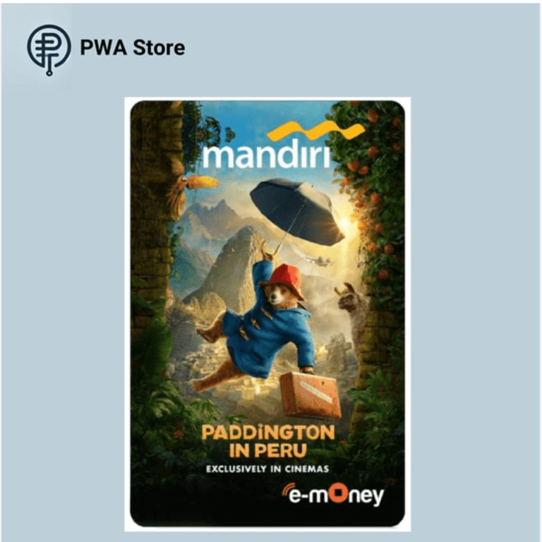 E-Money mandiri edisi paddington in peru