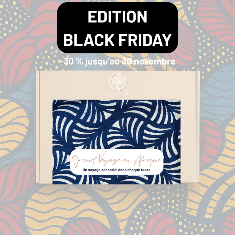 Black Friday - box terranga - Voyage en thé
