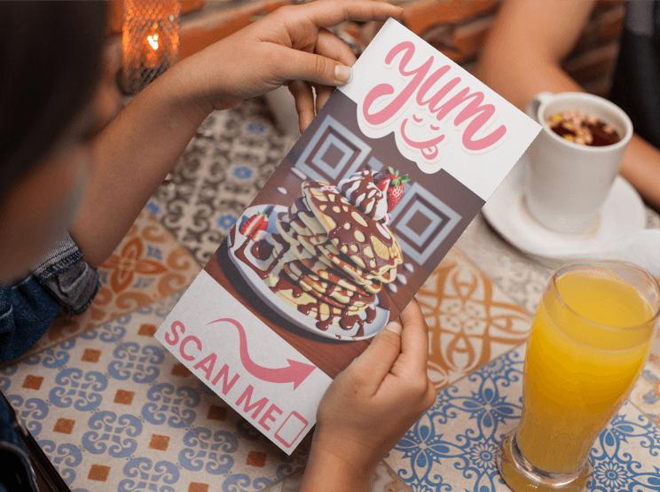 Menu QR code