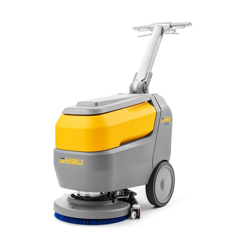 Autolaveuse accompagnée Rotal 15 compacte idéale nettoyage petite moyenne surface capacité 15L