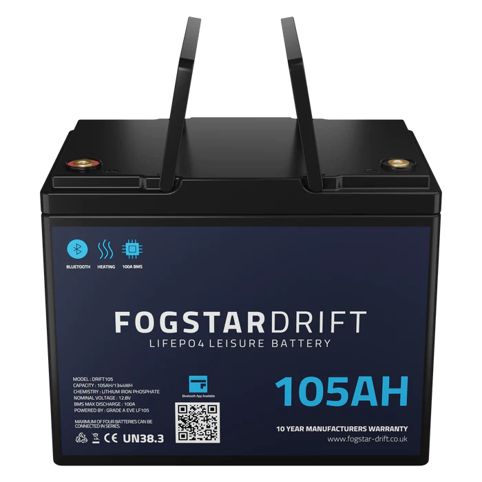Fogstar Drift Campervan Lithium battery install