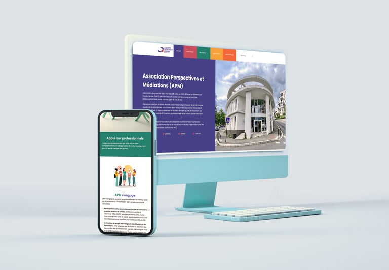Conception de site web WordPress pour APM Écoute Jeunes à Bagneux