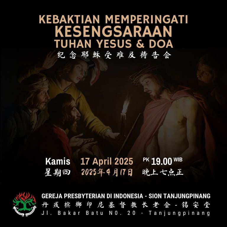 memperingati kesengsaraan Yesus Kristus