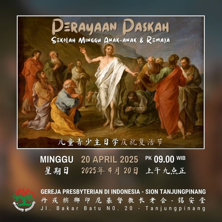 paskah 2025 paskah sekolah minggu