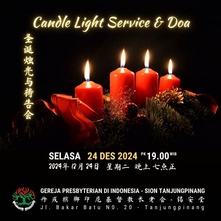 Candle Light Service