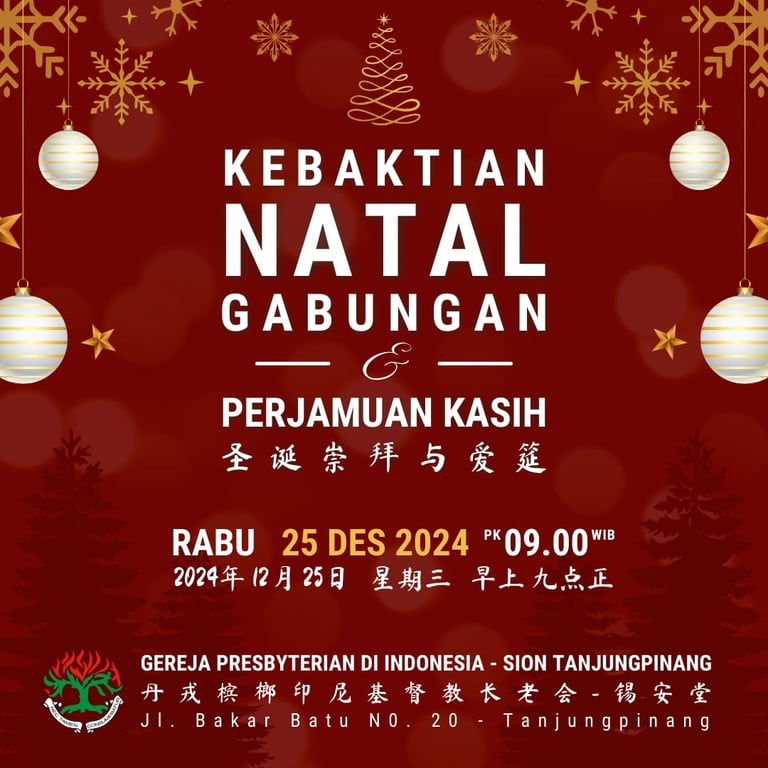 Kebaktian Natal Gabungan