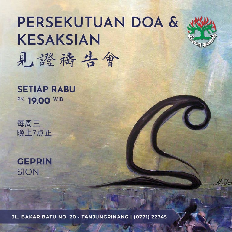 kebaktian doa tanjung pinang