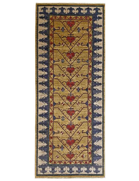 KUBA RUNNER - 302cm x 122cm (9'11 x 4') - HALL RUNNERS - ARTISAN CARPET