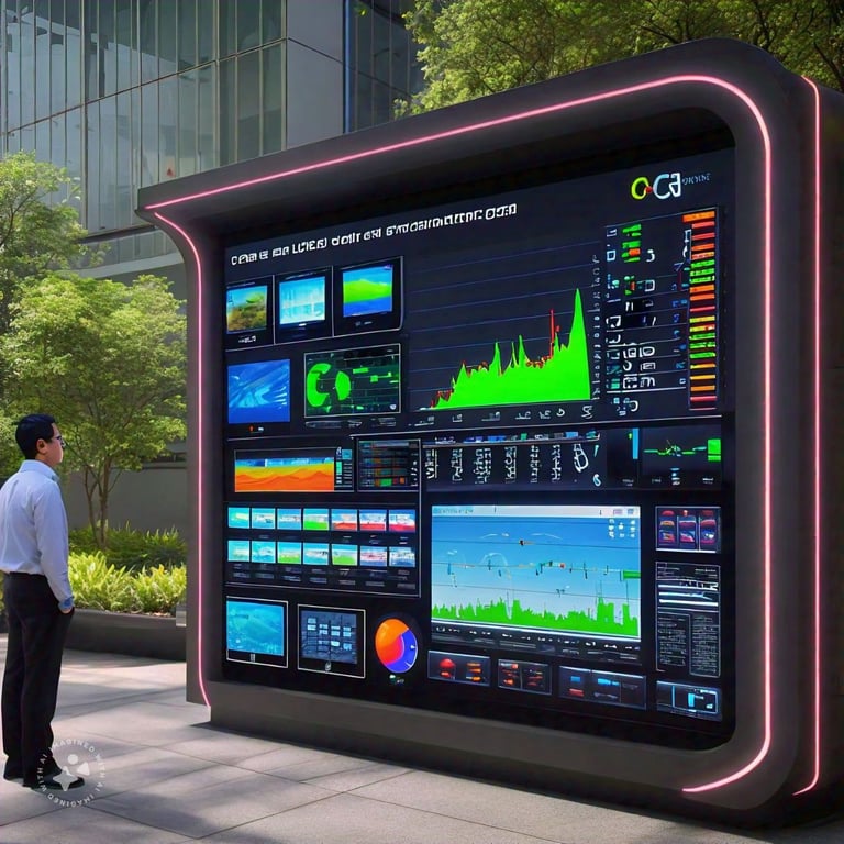 Real-Time Environmental Data Display: Visualize Critical Sensor Metrics on LED Screens