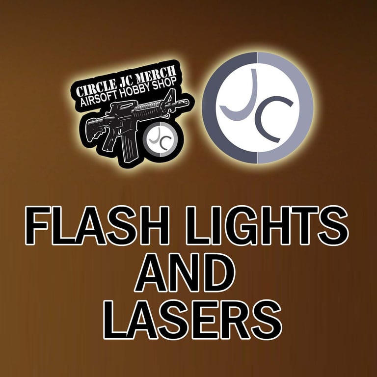 FLASH LIGHTS AND LASERS