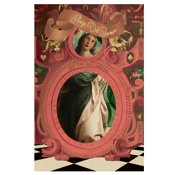 Jeu de 54 cartes. Chaque carte a une apparence distincte.