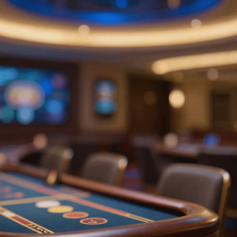 A premium gold slot machine spinning with luxury symbols, cinematic lighting in #0A1D2F and #C0A272 tones.