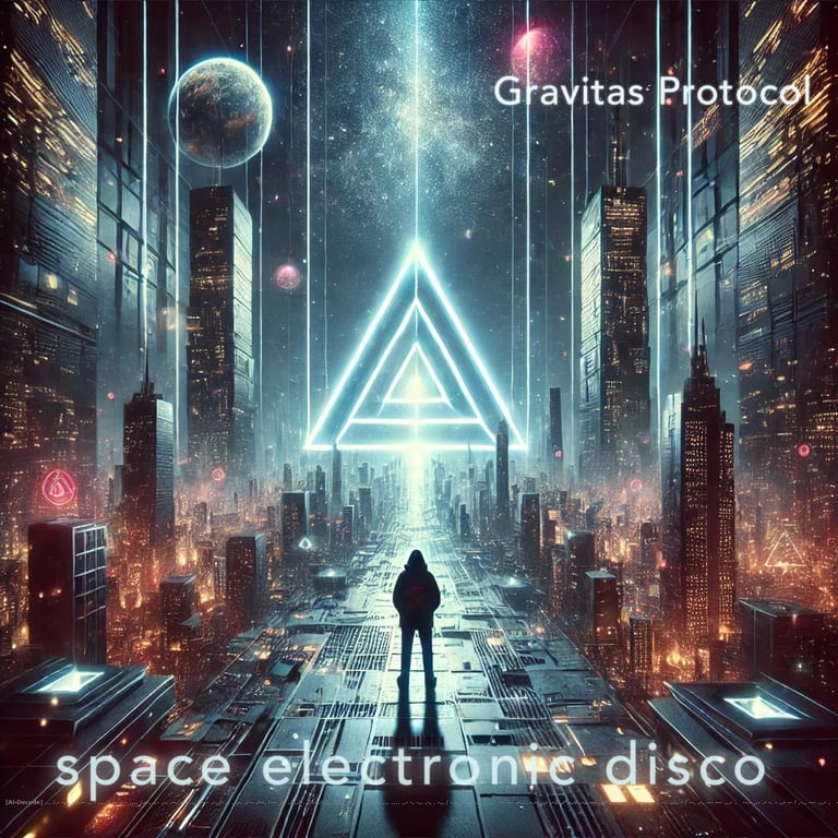Gravitas Protocol – Space Electronic Disco’s sophomore release on vinyl and compact disc