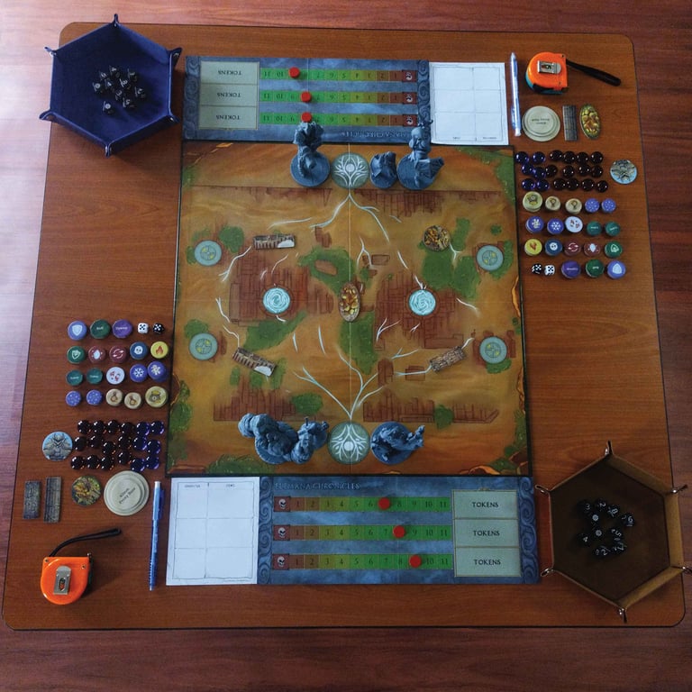 Game Layout: Desert Map