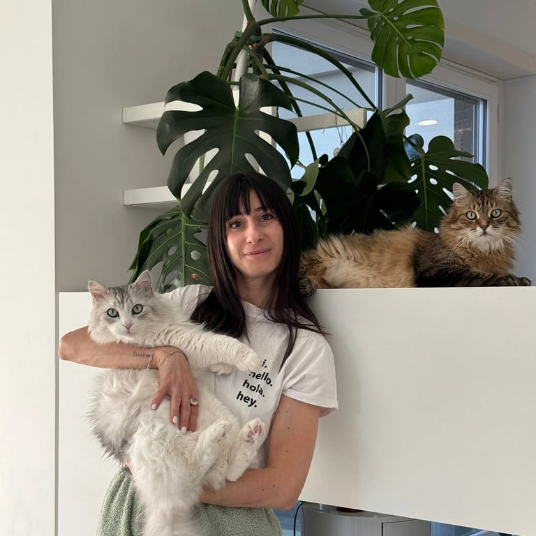 foto claudia il verde dentro