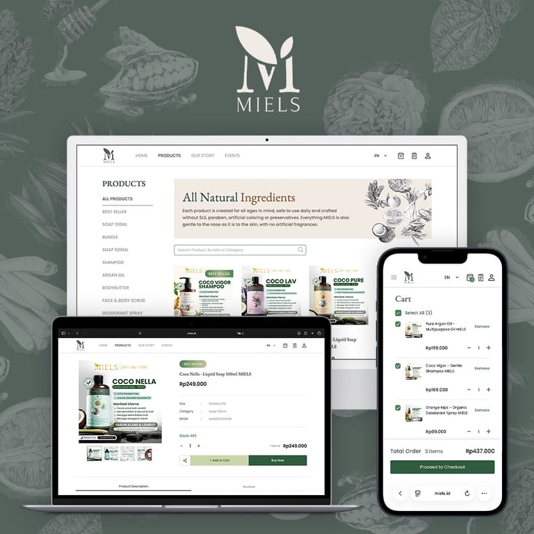 Miels Shop Ecommerce