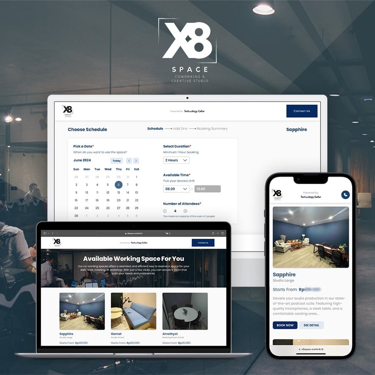 X8 Space Booking System