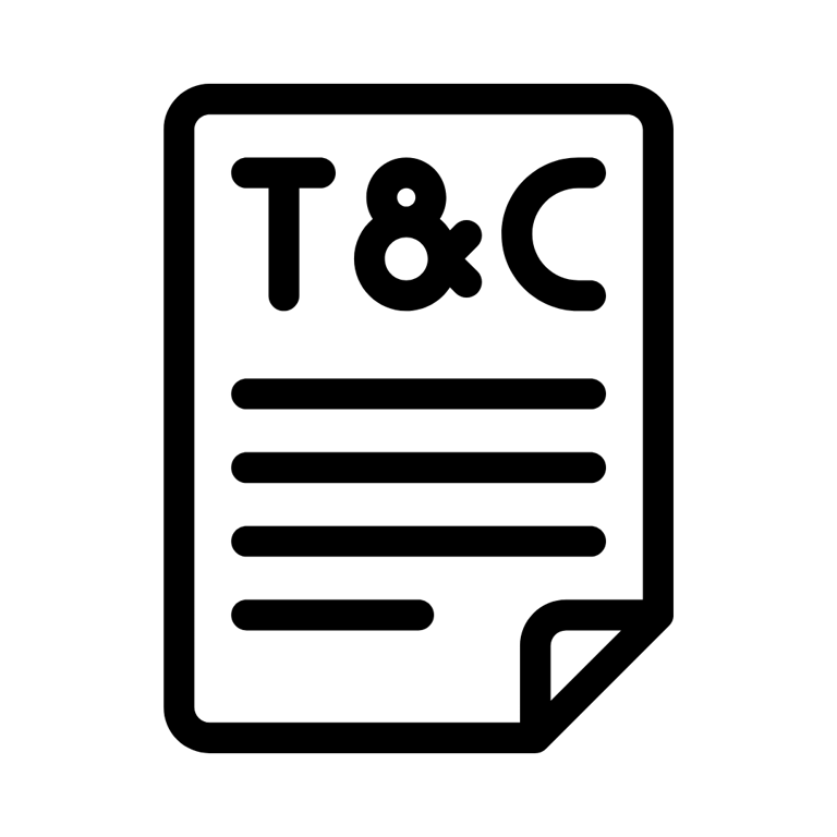 Terms and conditions