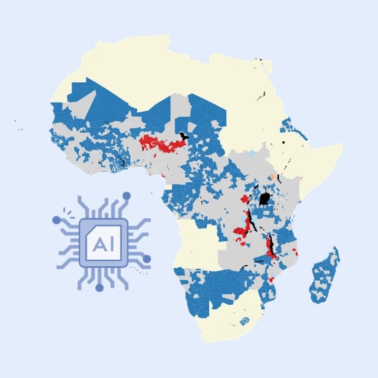 WHO AI geospatial analysis predictions outbreaks
