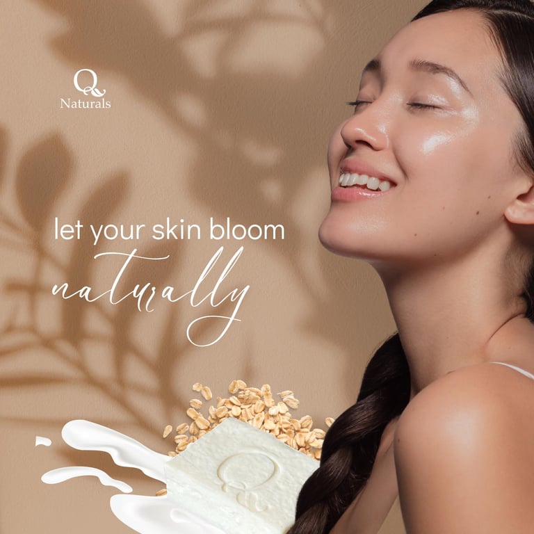 Let your skin bloom naturally