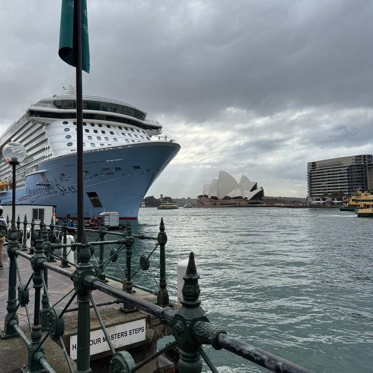 Royal Caribbean Quantum of the Seas in Sydney