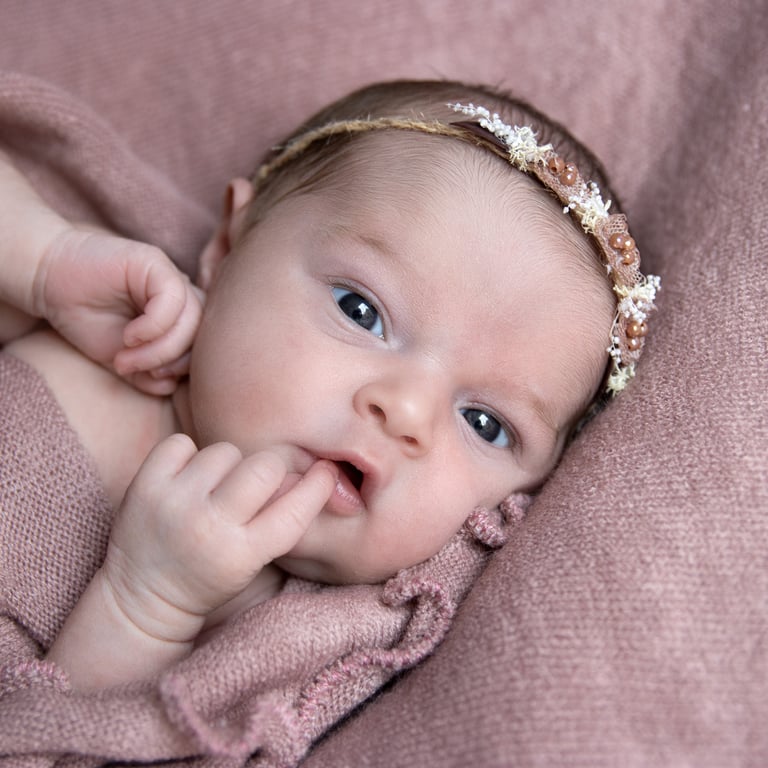 Babybilder mit Swetlana Dombinov (Jülich)