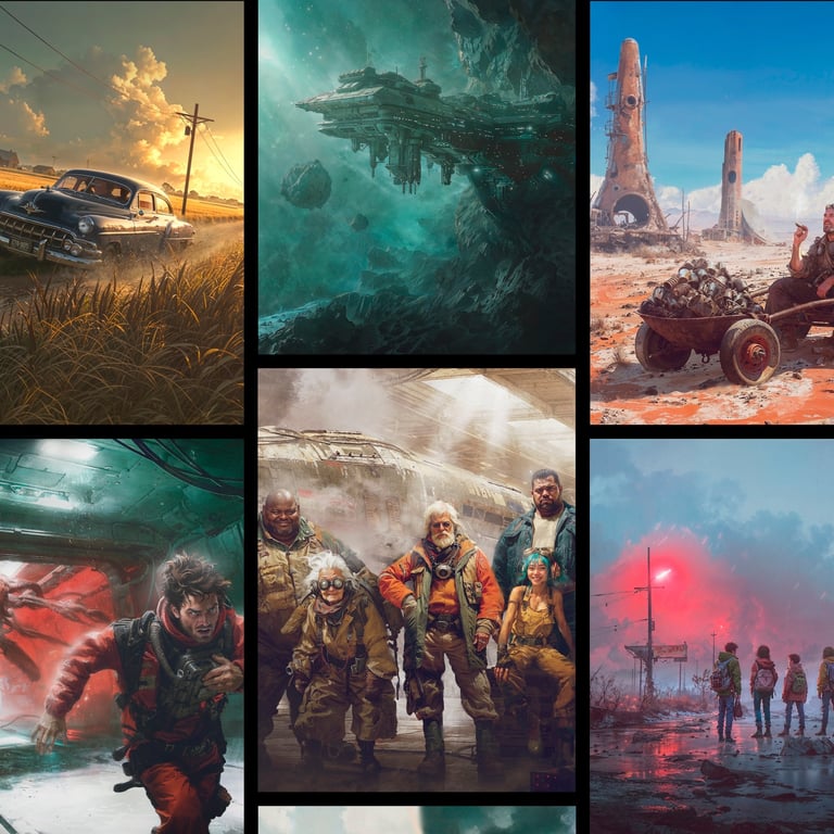 Gallery of game concept images