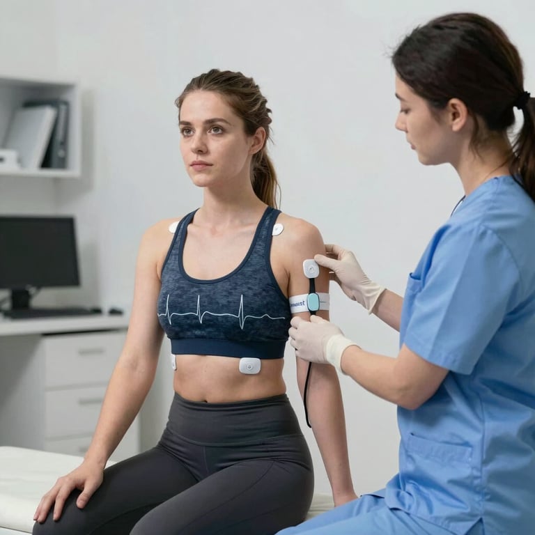 Close-up of a medical certificate being handed over to a smiling patient.