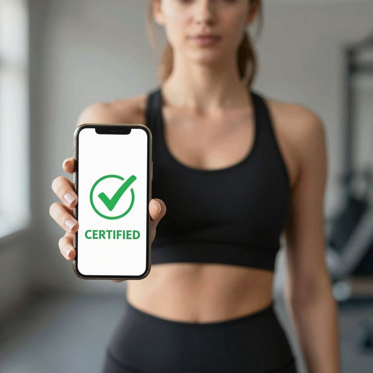 Close-up of a medical certificate being handed over to a smiling patient.
