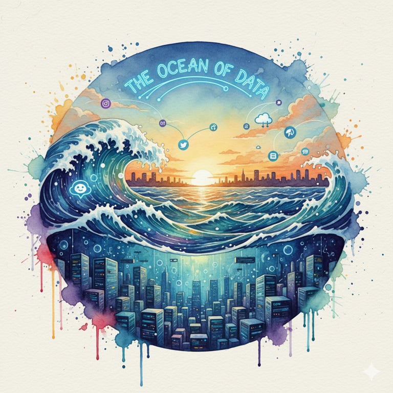 Sea of Data | Mar de Datos | Mar de Dados - Gemini