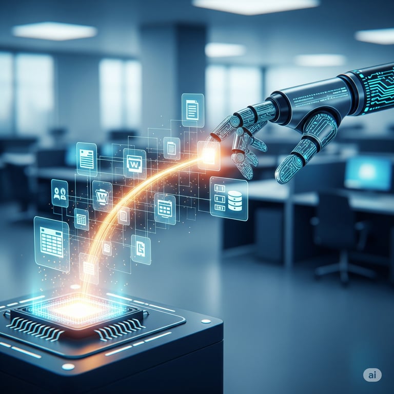 Robotic Process Automation | Automatización de procesos robóticos | Automação Robótica de Processos - RPA - Gemini