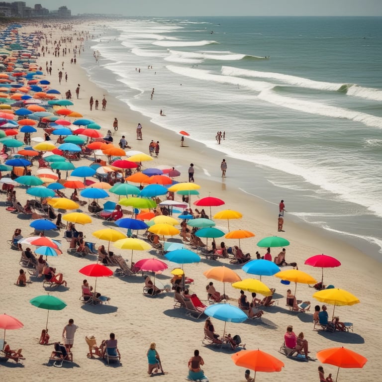 a man riding a skateboard down a street next to tall buildings