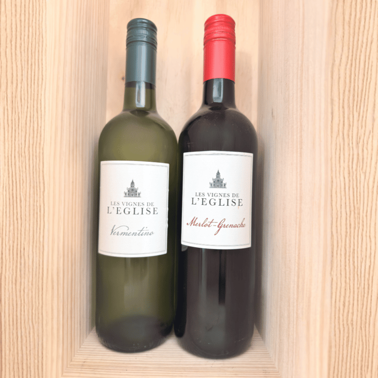 Mobile wine bar package: Vermentino and Merlot & Syrah