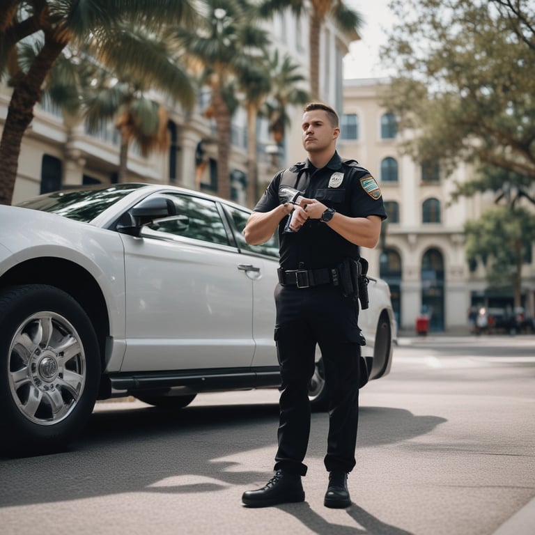 person wearing white overalls