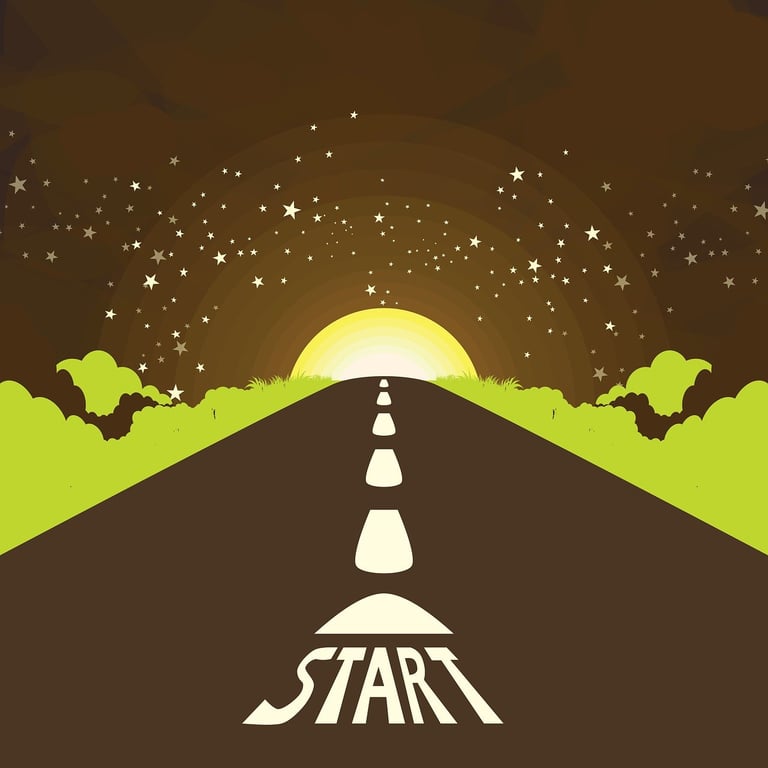 route nouveau départ