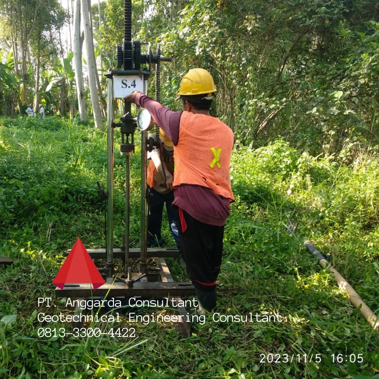 Jasa Test Sondir Tanah (DCPT)