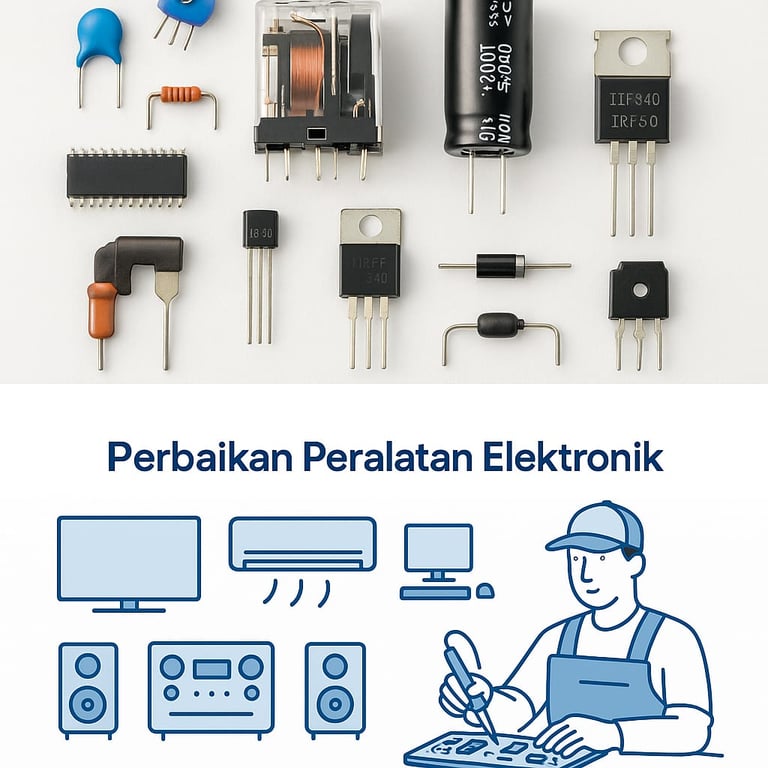 Jual kompenen elektronik