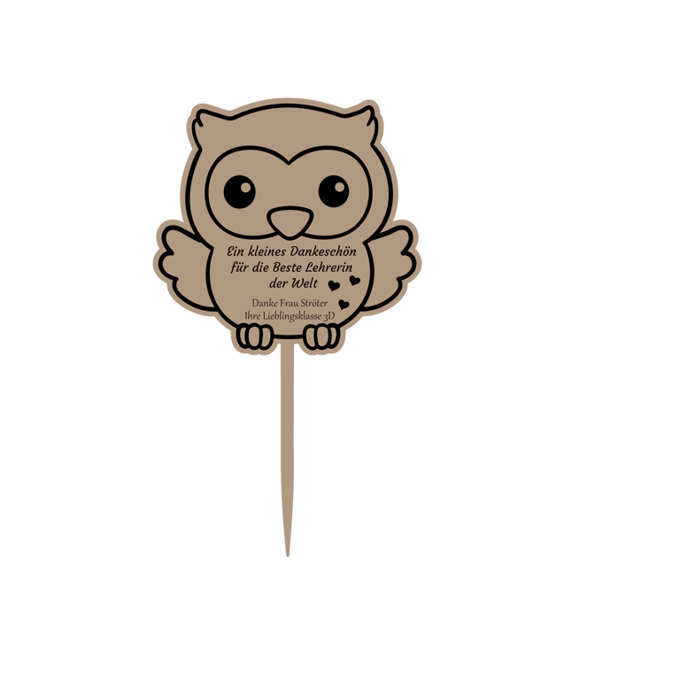 Kreatives Geschenk zum Abschied